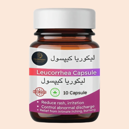 GlowNest Leucorrhoea Relief Pure Herbal Product without Side Effect Free Cash On Delivery