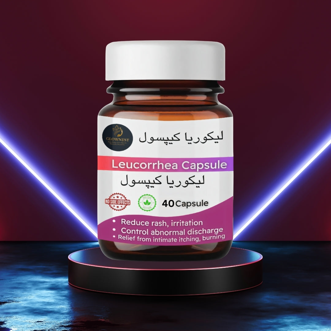 GlowNest Leucorrhoea Relief Pure Herbal Product without Side Effect Free Cash On Delivery