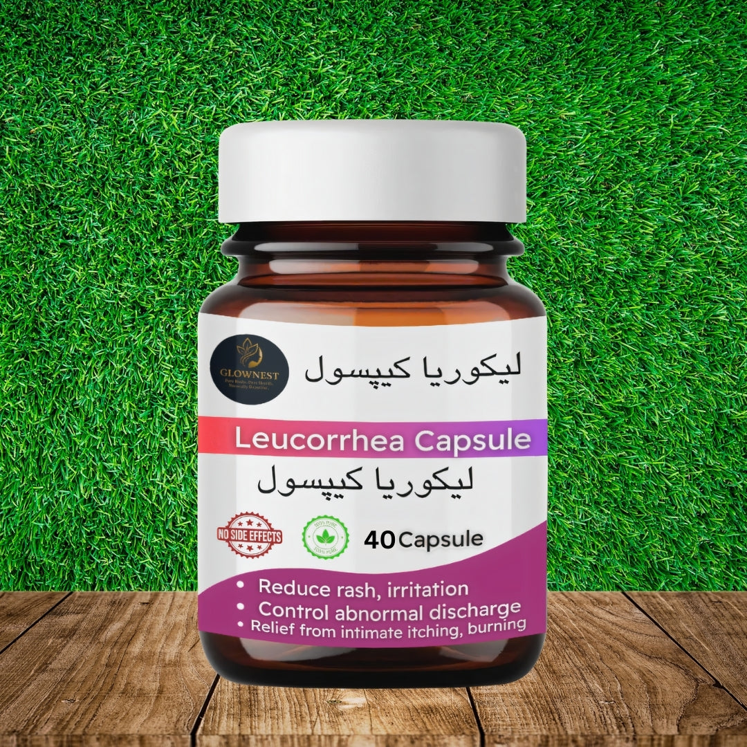 GlowNest Leucorrhoea Relief Pure Herbal Product without Side Effect Free Cash On Delivery