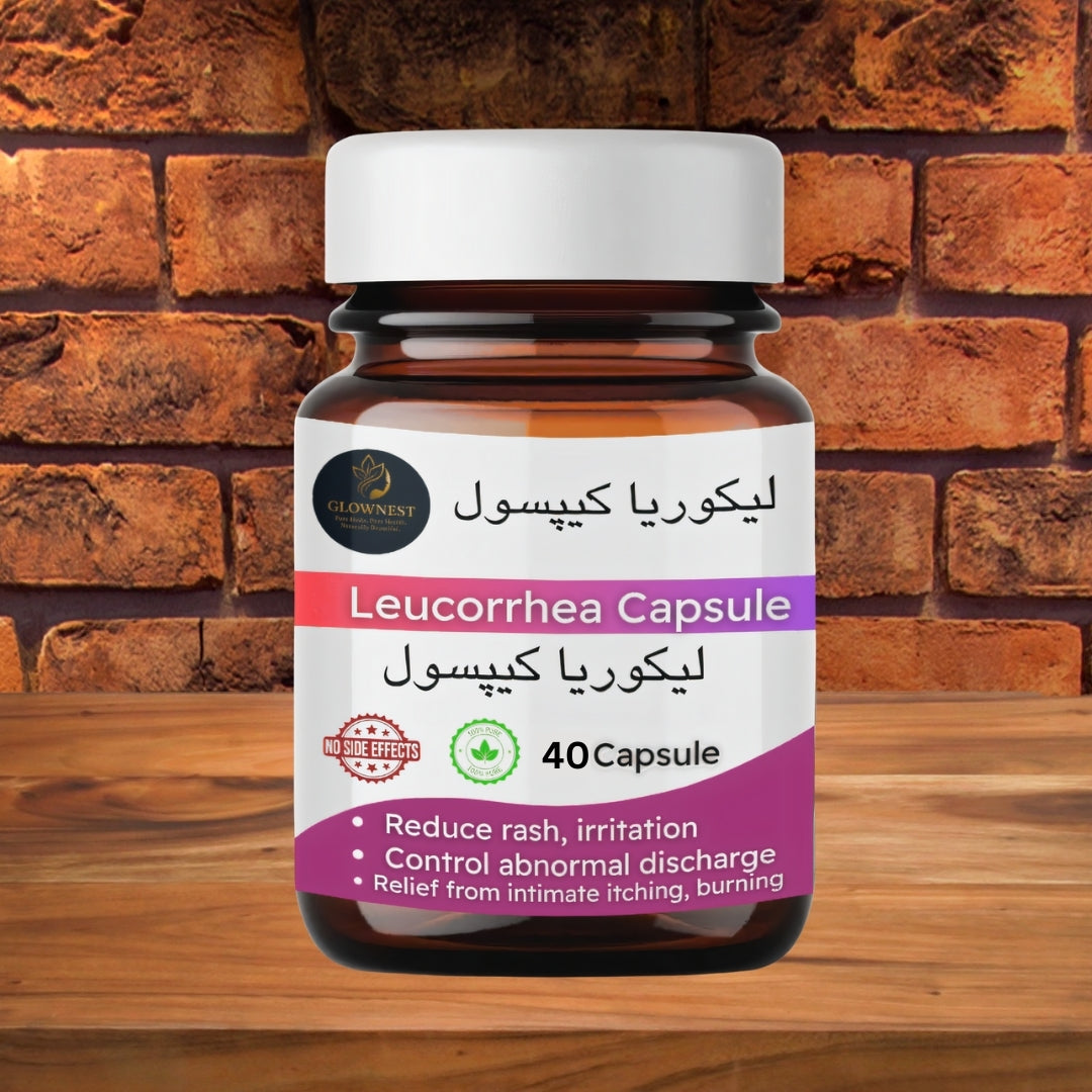GlowNest Leucorrhoea Relief Pure Herbal Product without Side Effect Free Cash On Delivery