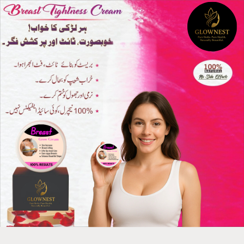 GlowNest Breast Grow Cream with Free Delivery