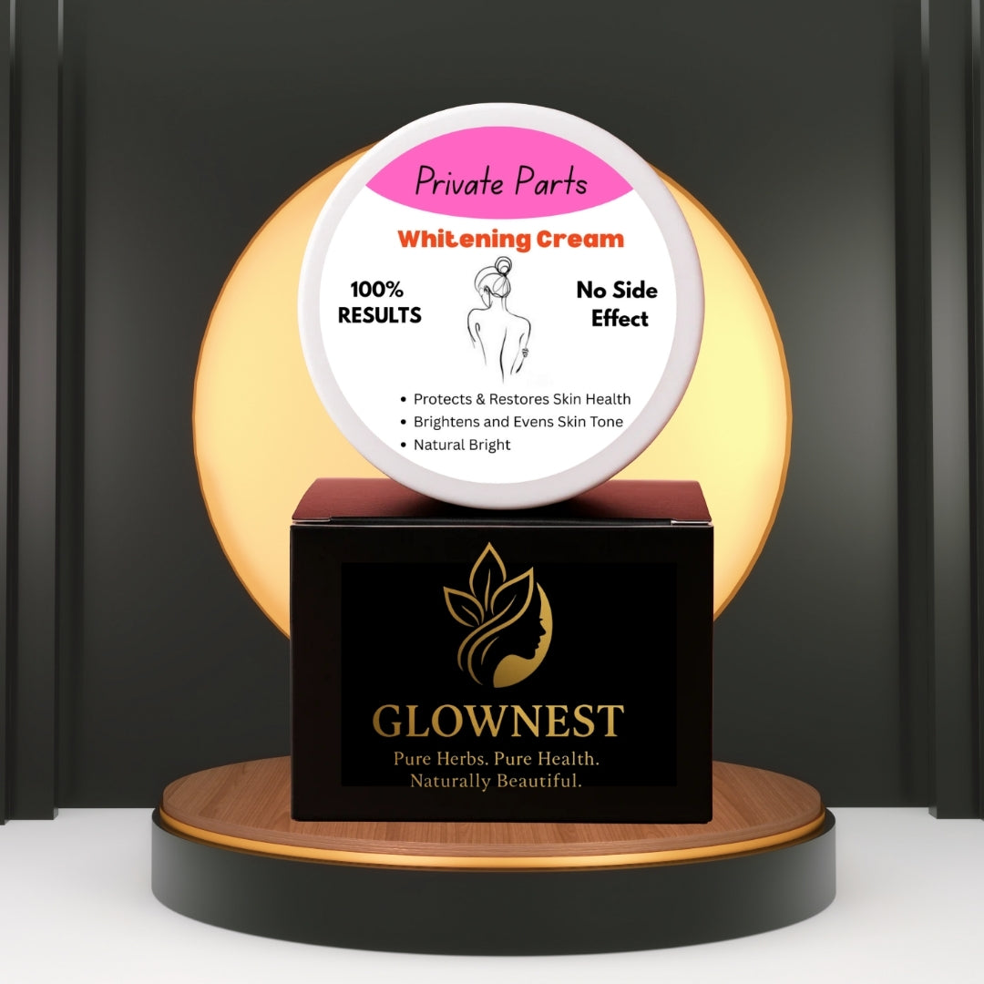 GlowNest Private Parts Whitening Cream with Free Home Delivery