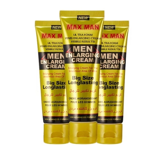 Original Max Man Penis Enlargement Cream and Strong Erection
