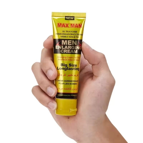Original Max Man Penis Enlargement Cream and Strong Erection