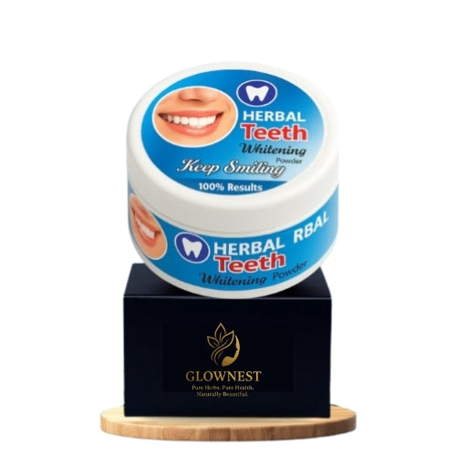 GlowNest Herbal Teeth Whitning Powder with Free Home Delivery